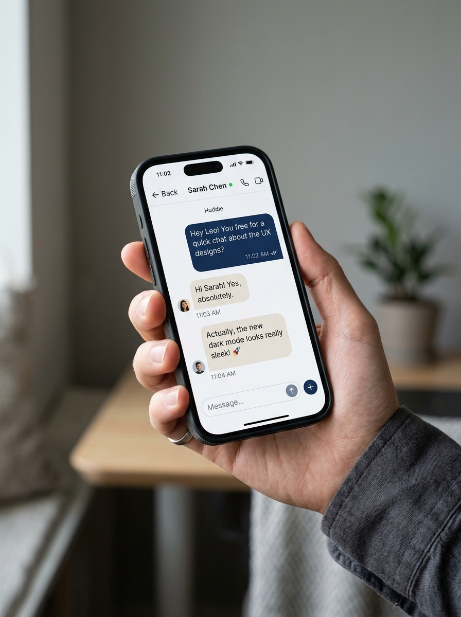 Huddle Messaging UI