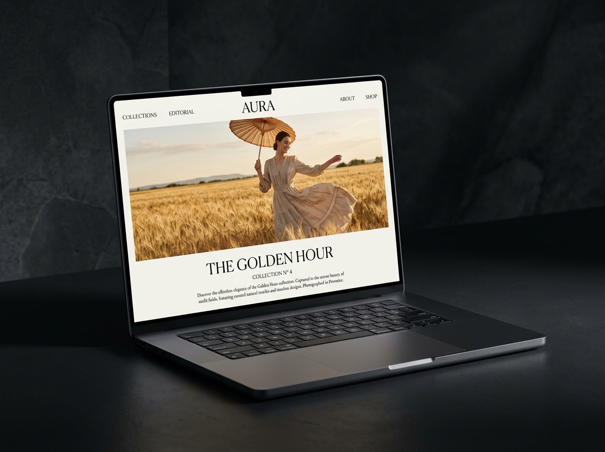 Aura Editorial Website